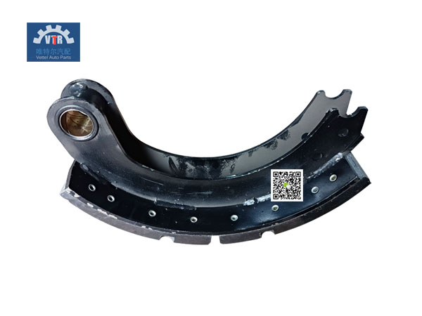 3501390-Q402H   前制動(dòng)蹄總成   Front brake shoe assembly  FAWDE  J5H  J5P  Truck front axle brake mechanism